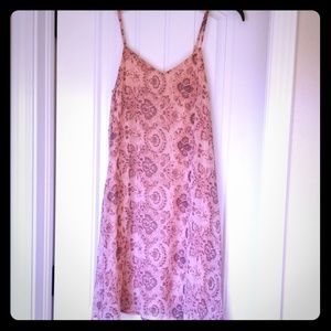 Pink Paisley Dress